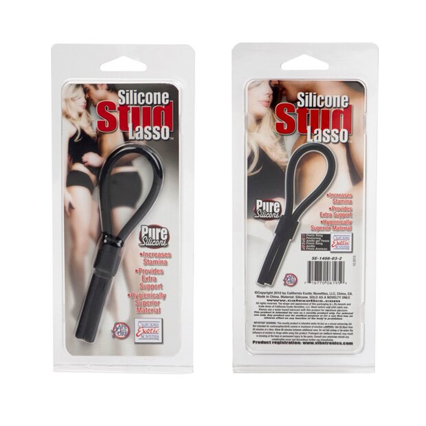 CalExotics Silicone Stud Lasso - Black
