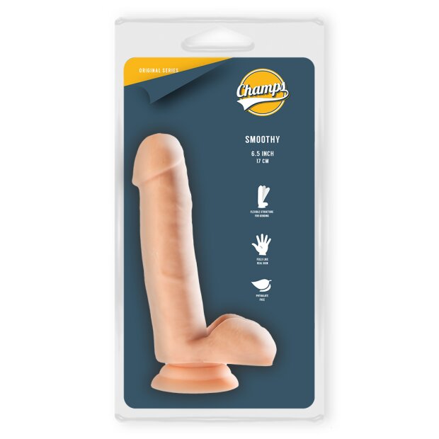 Champs Smoothy Original Dildo 6.5 inch / 17 cm