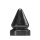 STRETCHR Sirup Butt Plug M Black Metallic - 13,5 cm