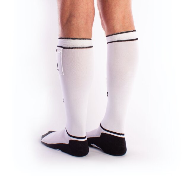 BRUTUS FXXX Party Socks w. Pockets White / Black - OS