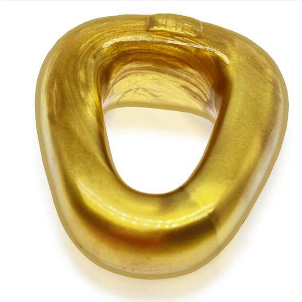 Hünkyjunk ZOID Trapazoid Cockring Bronze Metallic