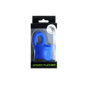 Sport Fucker Liquid Silikon Baller Ring Blau