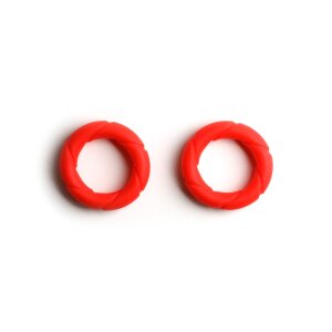 Sport Fucker Liquid Silikon Ready Rings 2 Pack Rot