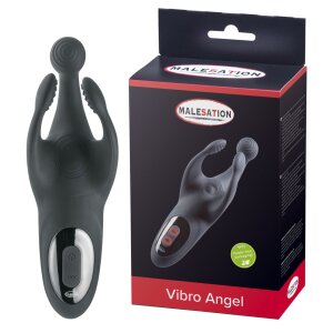 Malesation Vibro Angel vibromasseur à poser noir