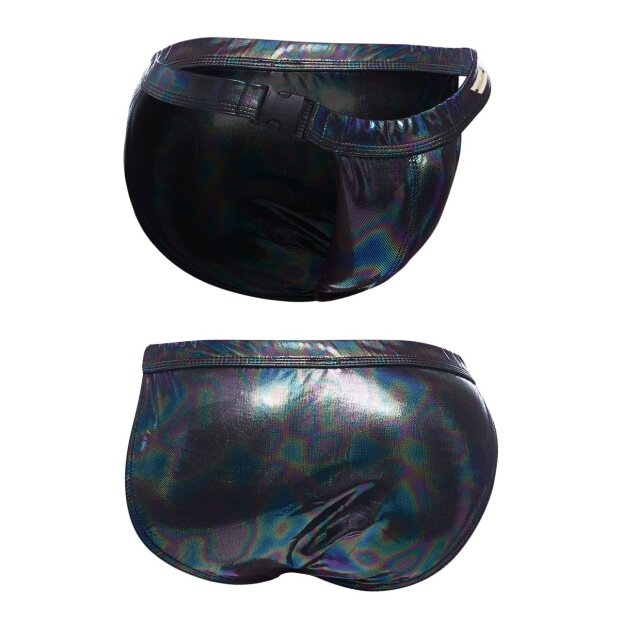 C4M Emerald Clip Tanga Brief Black M