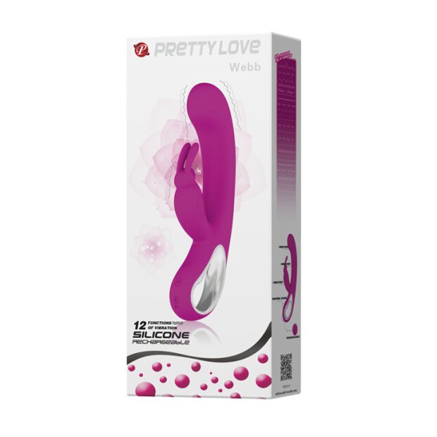Pretty Love Webb rabbit Vibrator Lila