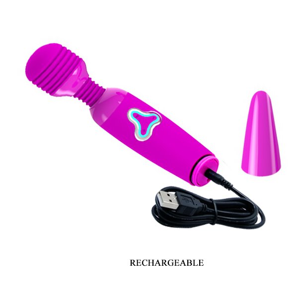 Pretty Love Body Wand Stimulator Head 45 mm Purple