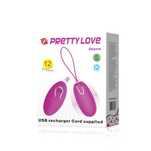 Pretty Love Vibro Egg Joyce purple