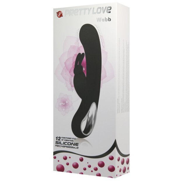 Pretty Love Vibro Rabbit Webb Black