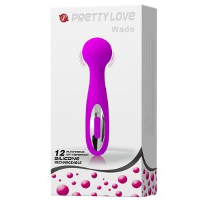 Pretty Love Wand Massager violett 15 cm