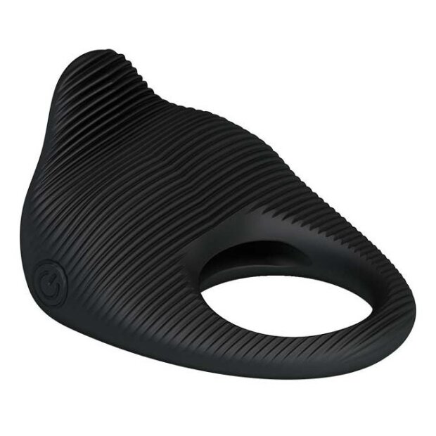 Pretty Love vibrating ring black 2,5 cm