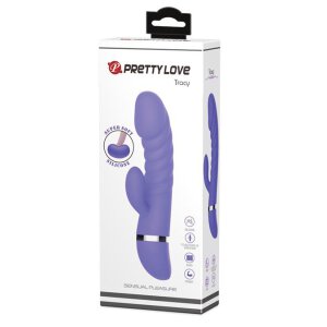Pretty Love Vibromasseur Rabbit Traçy violet bleu