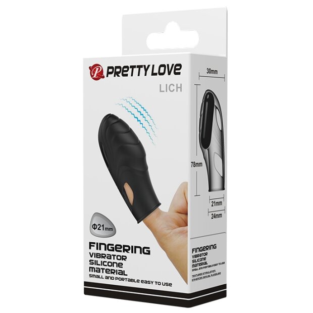 Pretty Love Fingerhülle Lich Schwarz