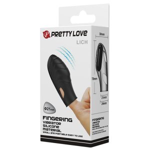 Pretty Love Housse pour doigt Lich Noir