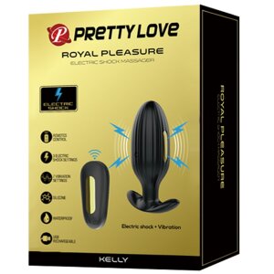 Pretty Love Analplug vibrierend Elektro Kelly 3,4 cm