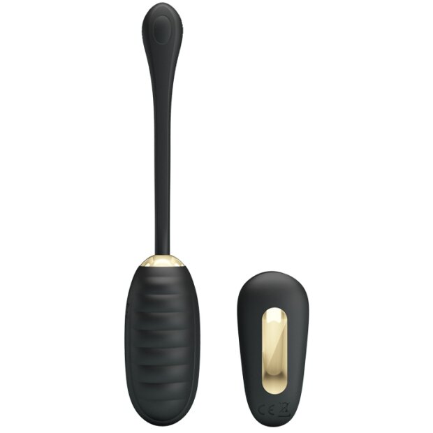 Pretty Love Vibro - Egg Doreen Black with remote control