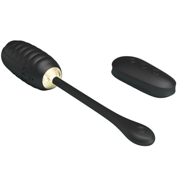 Pretty Love Vibro - Egg Doreen Black with remote control
