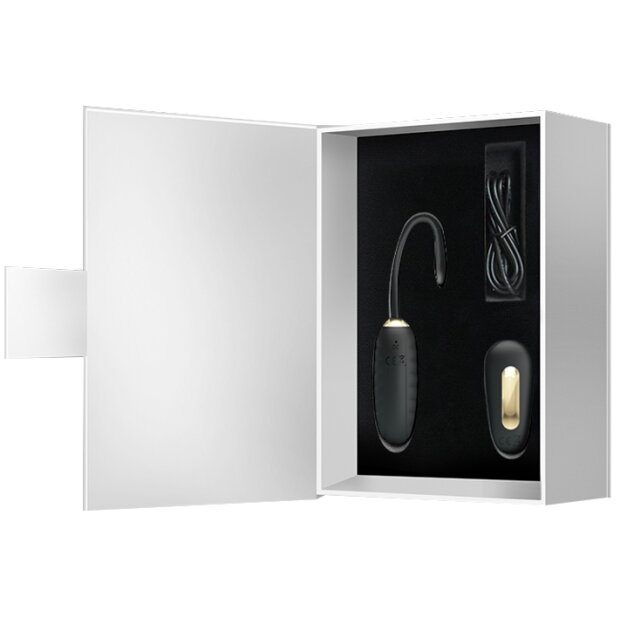 Pretty Love Vibro - Egg Doreen Black with remote control