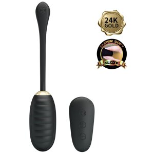 Pretty Love Vibro - Egg Doreen Black with remote control