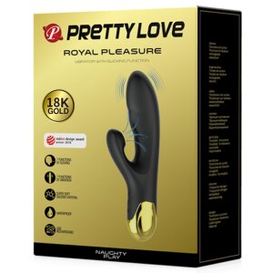 Pretty Love Vibrator Rabbit Royal Schwarz