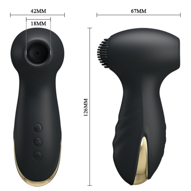 Pretty Love Clitoris Stimulator Hammer Black