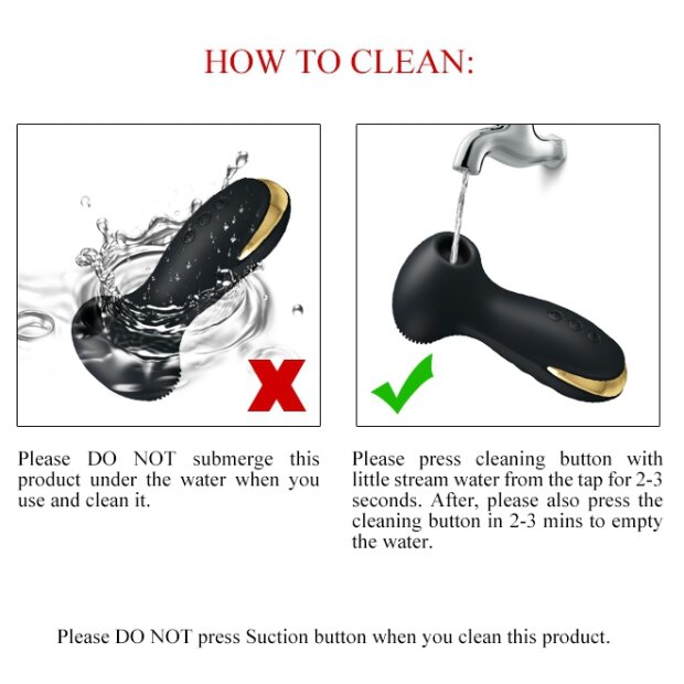 Pretty Love Clitoris Stimulator Hammer Black