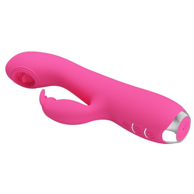 Pretty Love Vibro Rabbit Licking Rachel Pink