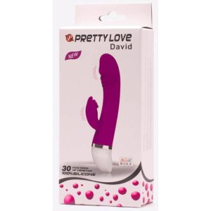 Pretty Love Vibro Rabbit David purple
