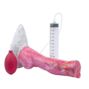 PINKALIEN Godemiché en silicone Squirting 28 cm