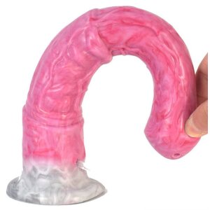 ToppedMonster  Gode éjaculateur Horty rose 25 cm