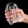 ClearlyHorny Dildo No Ball 3XL transparent