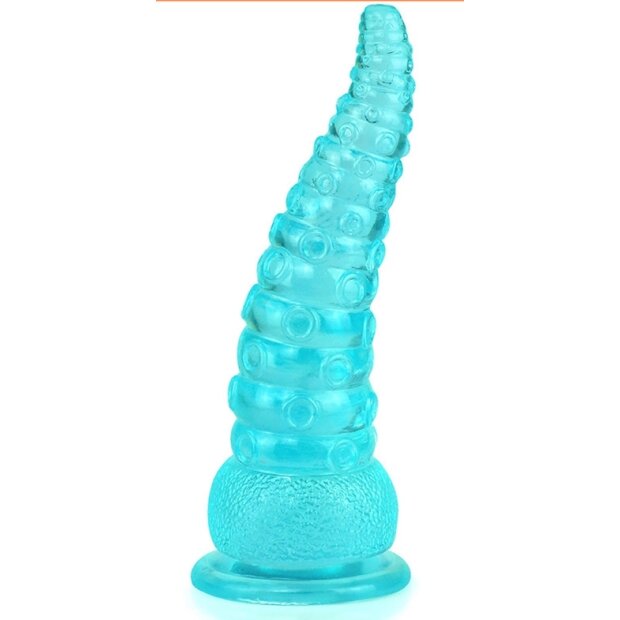 TroppedMonster Dildo Winkle S türkis