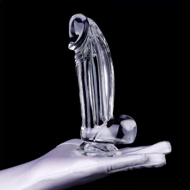 ClearlyHorny Godemiché Kolk L transparent 16 cm