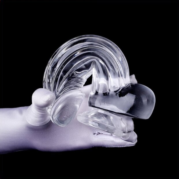 ClearlyHorny Godemiché Kolk L transparent 16 cm