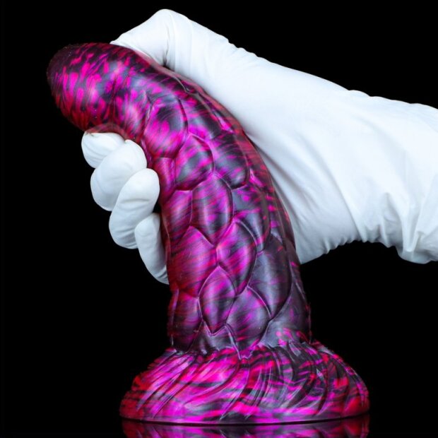 Dildo Fantasy Gode Fantasy Cyrix noir violet 15,5 cm