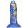 MetallicAnal Dildo Fantasy Bulstrix Bleu Or 15 cm
