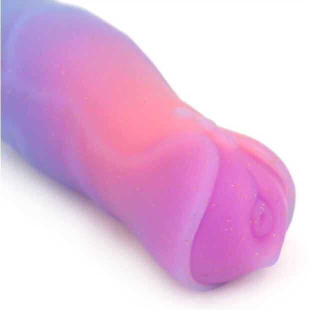 unicorny Wolf Dildo brightly colored 23 cm