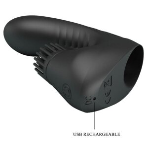 Pretty Love Gaine de doigt Magic Drill vibrante