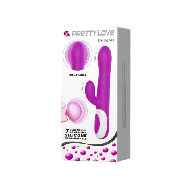Pretty Love aufblasbarer Vibrator Dempsey Pink