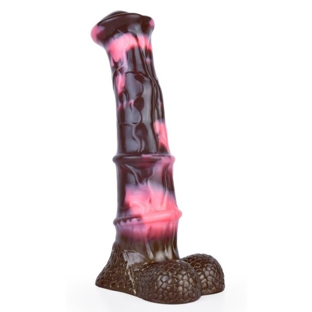 Bad Horse Dildo Animal Ponulf Noir Rose 22 cm