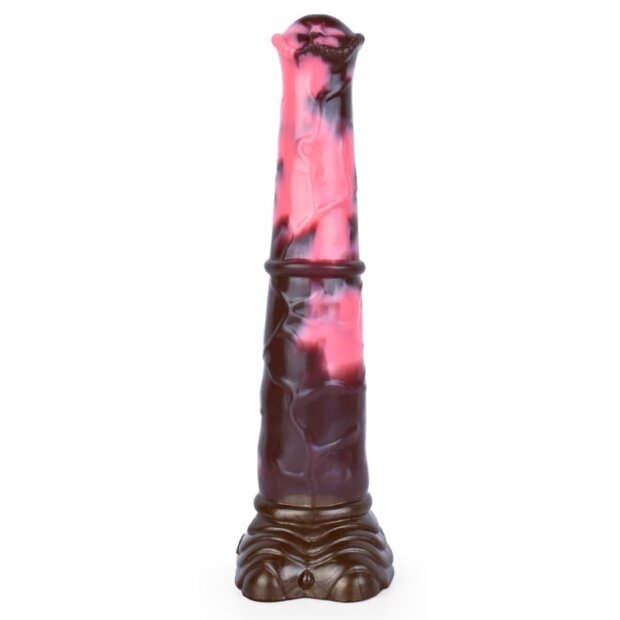 Bad Horse Dildo Hulf Noir Rose 24 cm