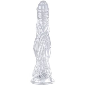 ClearlyHorny Monster Dildo Transparent Kail M
