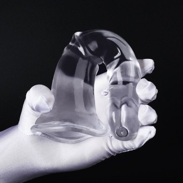 ClearlyHorny Pferde Dildo Jumy M Transparent