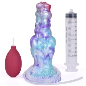 Anal Predator Dog Pomerian ejaculating dildo 17 cm