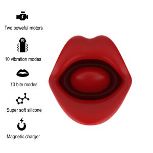 MIA&trade; - Sicilia Double Pleasure Vibrating + Biting