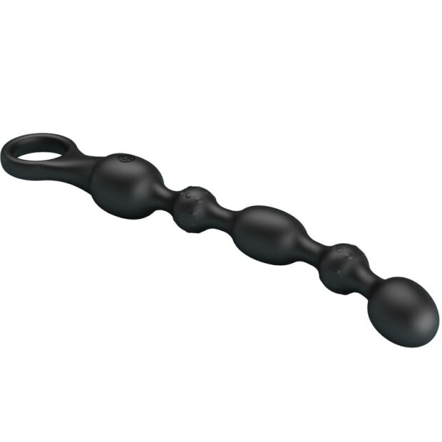 Pretty Love Van Anal Beads Perlen-Analvibrator schwarz