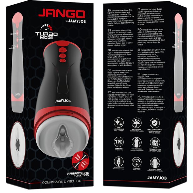Jamyjob Jango Compression And Vibration Masturbator