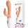 Pretty Love Bloody Mary vibrator with clitoris stimulator skin-colored