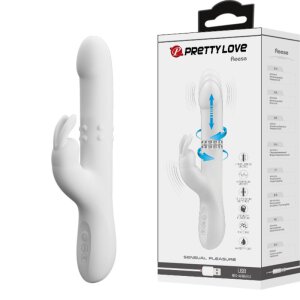 Pretty Love Rabbit Vibrator kristall klar
