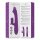 Intense multifunction vibrator purple with clitoral stimulation